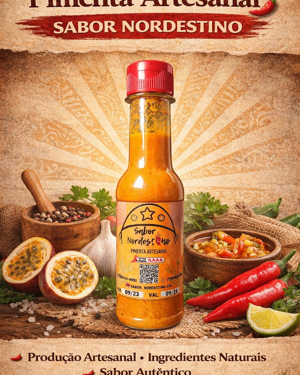 Pimenta Artesanal: Sabor Nordestino