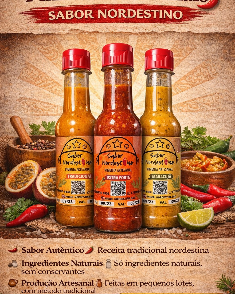 Pimenta Artesanal: Sabor Nordestino