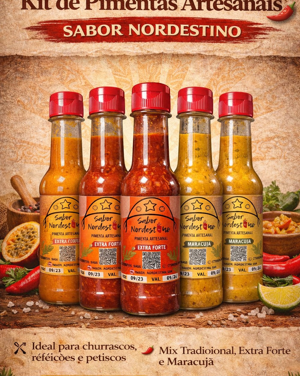 Pimenta Artesanal: Sabor Nordestino