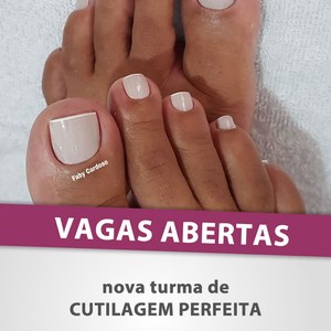 Curso de Especialização para Manicure certificado por Faby Cardoso