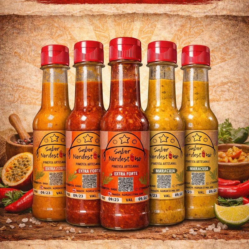 Kit com 6 Sabores Nordestinos